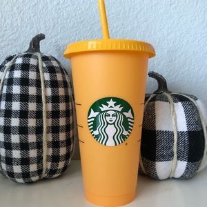 Starbucks Color Changing Cup Apricot/Orange